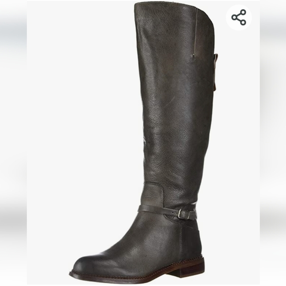 Franco Sarto Haylie Riding Boots Iron -7.5 - Picture 2 of 7